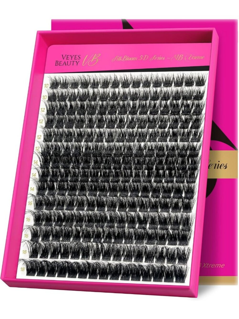 Fluffy Individual Lash Clusters for Dramatic Volume | Xtreme Eyelash Extensions
